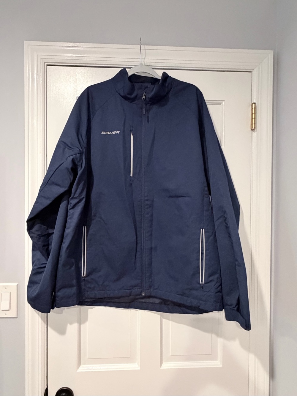 Bauer Men's Dark Blue Full-Zip Performance Jacket XXL
